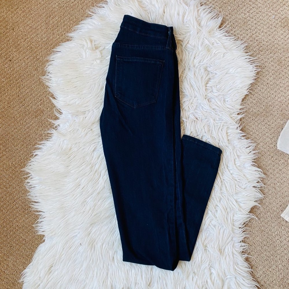 Just Black JB Jeans Womens 26 Denim‎ Blue High Waisted Skinny Fit Dark Wash
